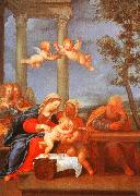 Albani, Francesco The Holy Family (Sacra Famiglia) china oil painting reproduction